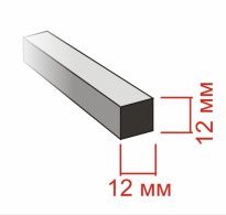 Материал для изготовления рисунка решеток на окна металлический квадрат 12х12